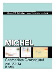 MICHEL Ganzschen-Katalog Deutschand